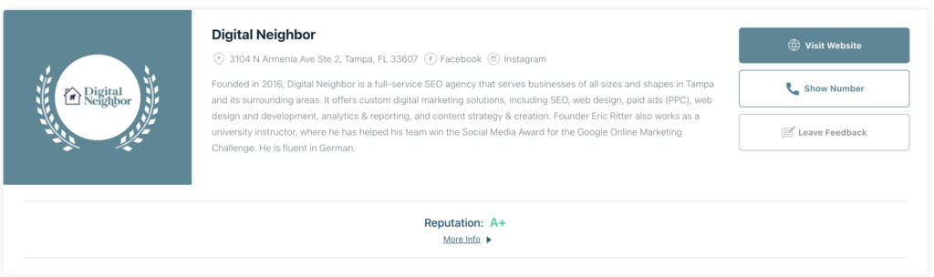 Best Tampa Digital Marketing Agencies 