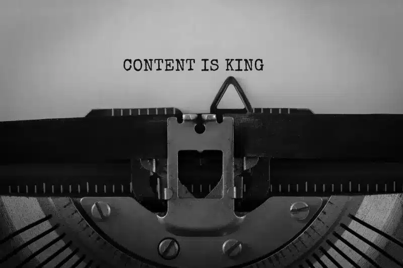 content is king in seo