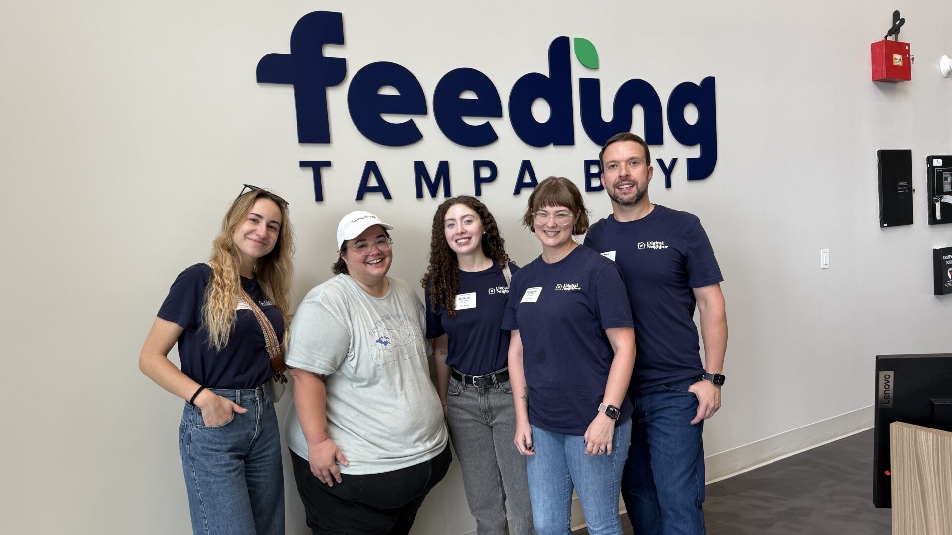feeding tampa bay volunteer day digital neighbor employees