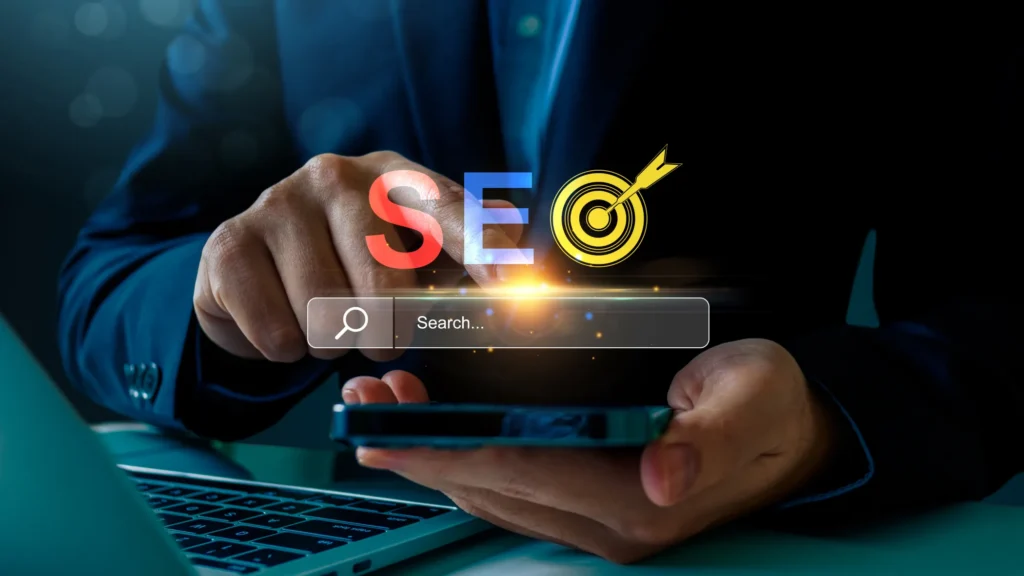seo and search concept
